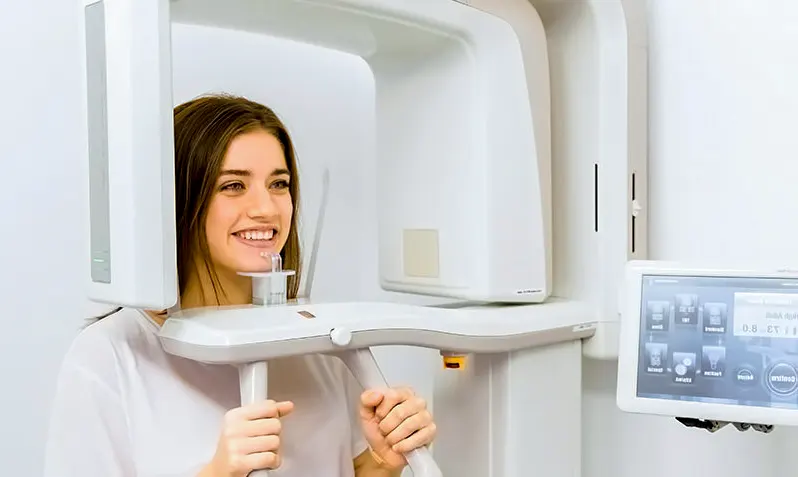 Zervikale Computertomographie
