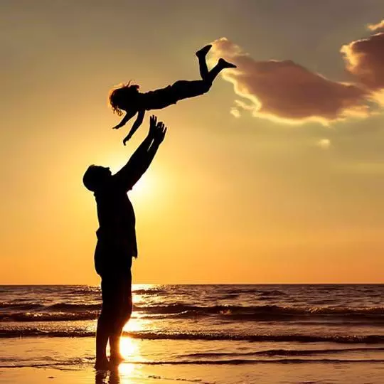 Meine Tochter am Meer