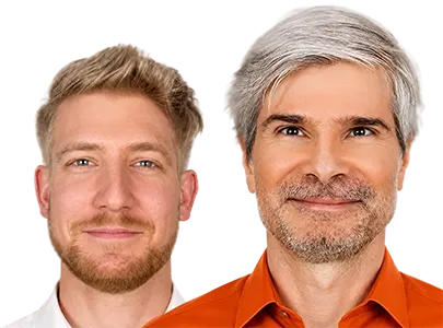 Alfredo Lerro und Johannes Gorgulla